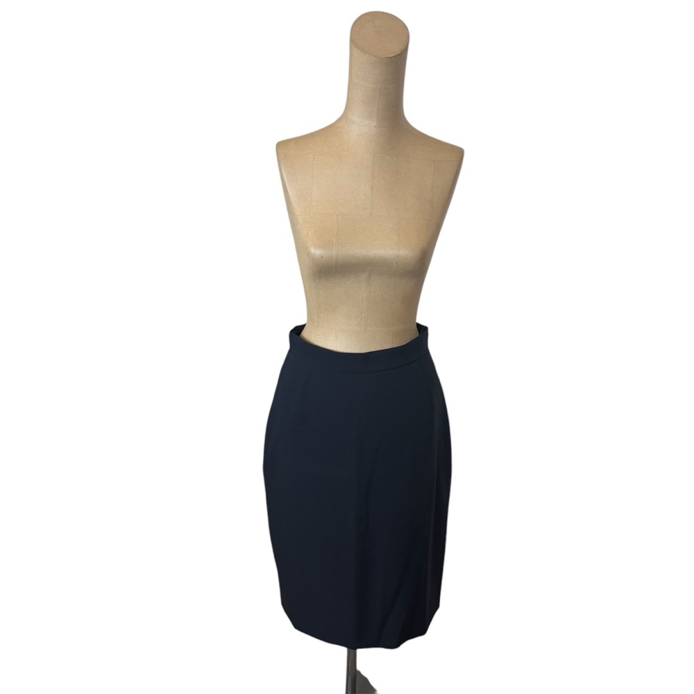 Prada Navy Blue Elegant Women's Pencil Skirt Size 40